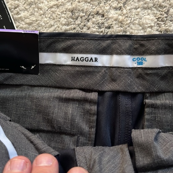 Brand New Men’s Golf Pants Haggar Navy Blue. - Picture 5 of 7